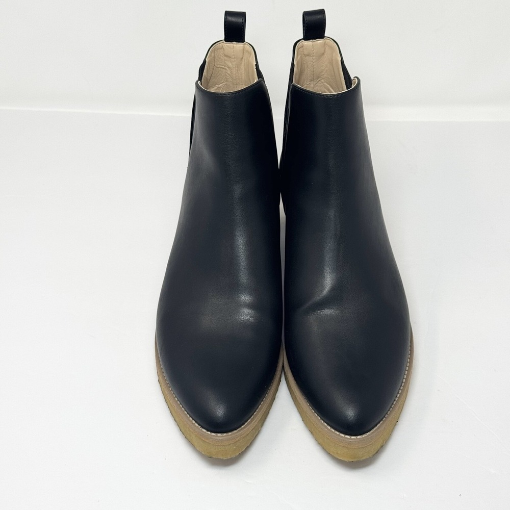 Sydney Brown Crepe Ankle Boot Black EU Size 39 / US Size 9 - Picture 4 of 13